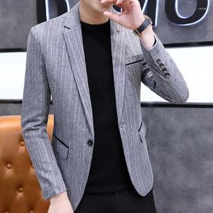 Ternos masculinos de alta qualidade 5xl blazer elegante estilo britânico fino simples negócios moda casual entrevista festa terno formal jaqueta