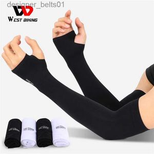 Sleevelet kol kollu 1 çift bisiklet kolu kollu güneş UV koruma uzun parmaksız gs koşu balıkçılığı golf oyunu açık spor el ısıtıcılar231216