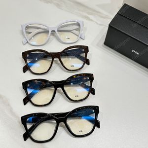 Designer reading glasses mens glasses clear lens daily business goggles with case 1:1 model VPR 20Z Optical glasses with letters on both sides acetate frame glasses