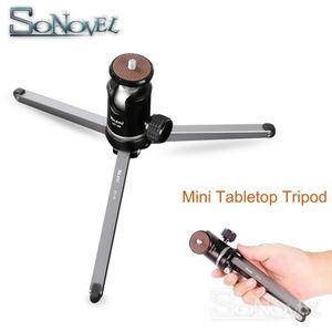 Titulares MT26 + XT15 Suporte de mesa de alto rolamento Mini tripé de mesa e cabeça de bola para câmera DSLR Câmera sem espelho Smartphone Gopro