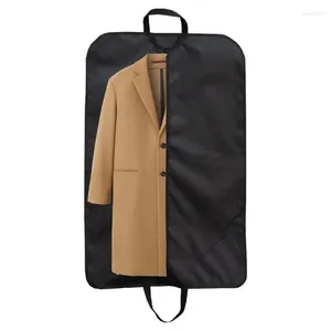 Storage Bags Travel Clothes Carrier Bag With Handles Dust-Proof Suit Garment Oxford Cloth Cover Protector For Shirt