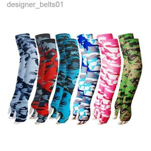 Sleevelet Arm Sleeves 2Pcs Unisex Cooling Arm Sleeves Cover Sports Running UV Sun Protection Outdoor Men Fishing Cycling Quick Dry Gs Arm WarmerL231216