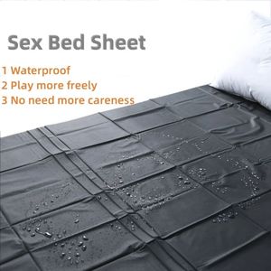 Sex Furniture Oil Massage Cover Sex Toys Waterproof Bed Sheets Pink Black Make Love Mattress Avoid Lubricater For Spa Party Camp Water Cushion 231216