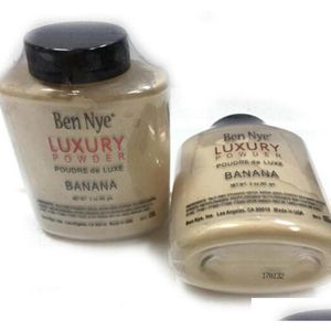 Temel Ben Nye Powder 85g Doğal Yüz Gevşek Tozlar Su Geçirmez Muz Parlatıcı Uzun 1 PC Drop5565143 DROP TESLİMİ Sağlık DHV0S