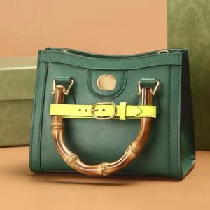 أعلى مقبض Marmont Diana Bamboo Bag Luxurys Luxurys Handbag Presh Leather أصلي حقيبة حمل مع أشرطة الكتف رجال Weekender Lady Clutch Crossbody Designer Pags