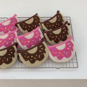 Hundebekleidung, INS, süße Donut-Haustier-Lätzchen, Katzen-Welpen-Kragen, Bikini, Teddy, Sabber-Handtuch, kleine Accessoires, Fliege