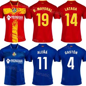 Getafe CF 23 24 Futebol 11 Carles Alena Jerseys 16 Diego Rico 13 David Soria 19 Borja Mayoral 20 Nemanja Maksimovic 4 ALVAREZ Camisa de Futebol Kits Uniforme Equipe do Clube