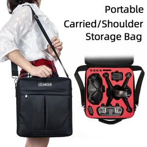 Accessories Ugrade High Capacity for Dji Fpv Drone Carrying Case Shoulder Storage Bag Travel Bag for Dji Fpv Combo Drone Accessories