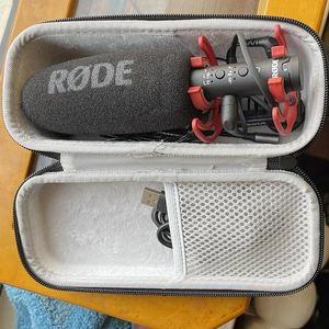 Mikrofoner för red Videomic NTG Microphone Tool Box Watertproof Socktills tätade resefodral Beständiga resväska Tillbehör