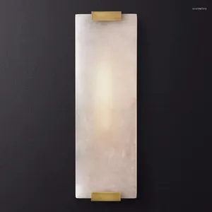 Lâmpadas de parede Nordice Loft Sala de estar Decoração Corda Bola de vidro Corredor Quarto Lâmpada de cabeceira