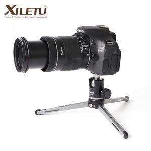 Titulares Xiletu MT26 + XT15 Suporte de mesa de alto rolamento Mini Tripé de mesa e cabeça de bola para câmera DSLR Câmera sem espelho Smartphone