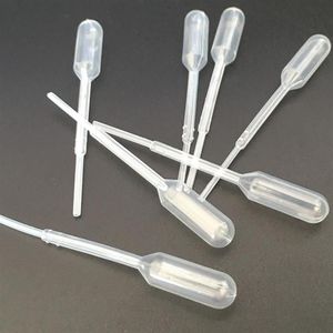Storage Bottles 1800 Pieces 0 2ML Plastic Disposable Graduated Transfer Pipettes Eye Dropper Set Pipe Pipette School Experimental 2175