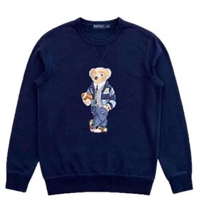 Hochwertiger Polobär-Pullover mit Aufdruck, US-Größe, Sweatshirts, Trainingsanzüge aus dicker Baumwolle, lange Ärmel, Sweatshirt, Meiclothes 9913ESS
