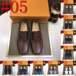 40modell Nya våren Mäns mocka lyxiga loafers italiensk stil Tassel Casual Leather Men Shoes Designer Gradient Scrub Slip On Wedding Footwear Storlek 38-46