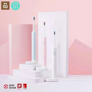 Toothbrush Dr.BEI Sonic Electric Toothbrush C1 IPX7 Level Waterproof Wireless Induction Charging 20 Days Standby with 2pcs Toothbrush Head 231215