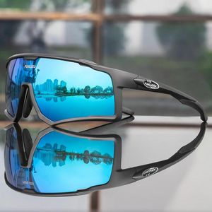 Eyewears 2022 Punluxu Cycling Glasses UV400 Cykel Eyewear Mtb Outdoor Woman Sports Goggles Man Bike Glasses Handing Cycling Solglasögon