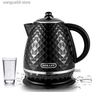 kettles الكهربائية 1.7 لتر غلاية كهربائية 220 فولت وعاء الشاي 2200W حار وباردة غلاية مزدوجة مضاد الشاي القهوة المضادة للجفاف samovar التلقائي t231216