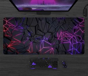 Muskuddar Handled vilar Gaming Mouse Pad MousePad Gamer Desk Mat Mat Stor tangentbord Pad Xll mattan Datorbord för tillbehör XL Ped Mauspad J231215