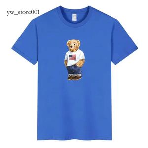 Polo T Shirt Marka Bear Erkek Tişörtleri Tasarımcı Waterpolo Gömlek Spor Yaz Pamuk Moda Lüks Giysileri Dunks Dunks Mens Polo Gömlek 1423