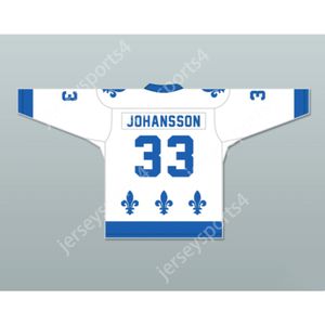 Custom Anders Johansson 33 Le National de Quebec Hockey Jersey Lance Et Compte New Top Stitched S-L-xl-xxl-3xl-4xl-5xl-6xl