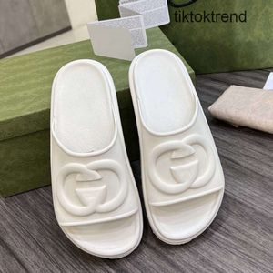 Chinelos de deslizamento das mulheres intertravamento g sandália designer sandálias plataforma de borracha slide flip flops sapatos de verão dearfoam chaco