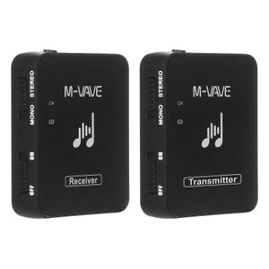 Hörlurar MVAVE SWS10 2.4 GHz Trådlös hörlurar Överföringssystem Laddningsbar sändarmottagare