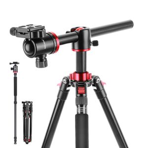 Uchwyty Neewer 184 cm kamera Monopod z środkową kolumną i głową kulową Aluminium Arca typu QR Torka płytowa