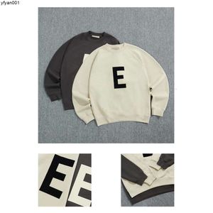 Sis Göğüs Akıllı Yuvarlak Boyun Hoodie Essentials Pullover High Street Erkekler ve Kadınlar İçin En İyi Uzun Kollu Ceket