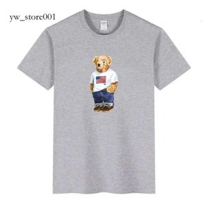 Polo T Shirt Brand Bear Men's T-shirts Designer Waterpolo Shirt Sports Summer Cotton Fashion Luxury Clothes Dunks Clothes Mens Polo Shirt 6375