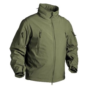 Kurtki myśliwskie Winter Wojskowe MultiCam Men SoftShell Waterical Waterproof Camping Caze Field Jacket Army Combat Coat Ubrania myśliwskie 231215