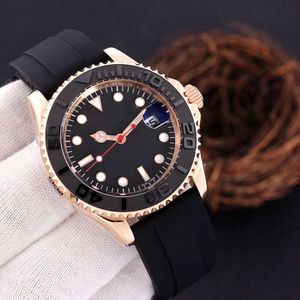 Homens Designer Assista Relógios Mecânicos Automáticos 40MM Moda Estilo Clássico Aço Inoxidável À Prova D 'Água Luminosa Safira Montre Cerâmica Relógios