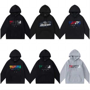 Tute da uomo Tuta da uomo Trapstar Casual Felpa con cappuccio da uomo ricamata di alta qualità Giacca trapstar London Shoote Tute con cappuccio Designer Sportswear yh