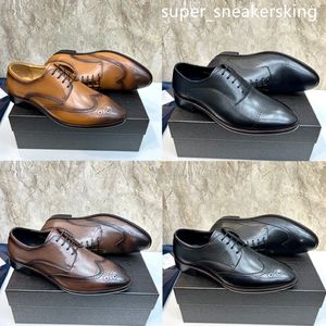 Erkekler% 100 Orijinal Deri Loafers Tasarımcıları Elbise Ayakkabı Marka Bride Bride Düğün Ayakkabıları Erkek İş Düğün Partisi Günlük Düz Tabanlar Günlük Ayakkabılar Boyutu 38-45 Kutu