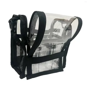 Kosmetiktaschen, Make-up-Künstler-Tasche, Make-up-Organizer, Mehrzweck-großer, transparenter Toilettenartikel-Koffer für Camping, Zuhause