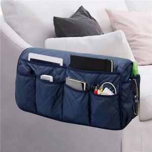 Storage Boxes Waterproof Couch Handrail Organizer Anti Slip Large Capacity Sofa Armrest Bag Hanging With 14 Pockets