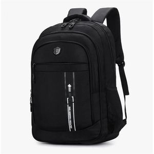 Schultaschen mit großer Kapazität für Teenager Rucksack Männer schwarzer Nylon Middle Middle Schüler High Schoolbag Big Bookbags Preppy295n