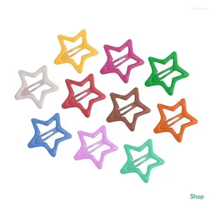 Hair Accessories Dropship 10 Pieces Star Shaped Hairpins Clips Fashion Hairpin