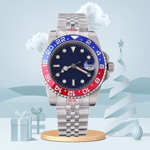 2813 Rörelse Mens Watch Automatisk premiumversion Design 116610 Watches 40mm Business Ceramic 904L Rostfritt stål Vattentät safir Top Quality Diving Watchs