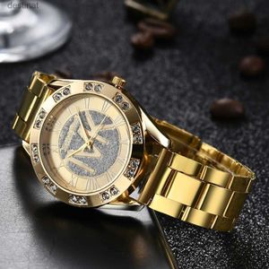 Kvinnors klockor Mode Watch Women Luxury Brand DQG Quartz Watch Reloj Mujer Casual rostfritt stål damer Clockl231216