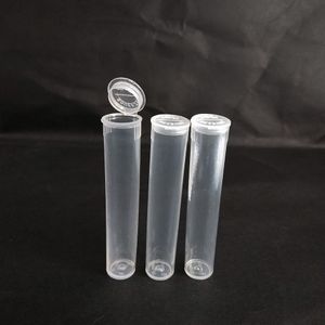 Childproof Plastic Tube for Glass Tank Thick Oil Cartridges PP Tube Packaging fit for 510 Thread Oil Tank Atomizer Packaging Tubes