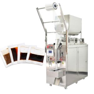 Fully Automatic Sealed Packaging Machine Viscosity Liquid Paste Honey Sauce Filling