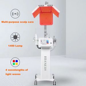 LED rött ljus nära infraröd ljusapienheter 650 nm diodlaser hårbottenbehandlingsmaskin