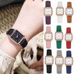 Zegarki damskie luksusowy design kwarc zegarek dla kobiet zegarek Luminous Hand Wind Skórzana zegarek zegarek Luminous Digital Randhing Relogio femininol231216