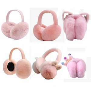 Ear Muffs Soft Plush Warmer Winter Warm Earmuffs for Women Men Fashion Solid Color Earflap Outdoor Cold Protection Ear Muffs Cover 231216