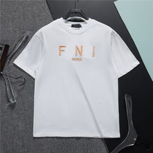 高級メンズデザイナーTシャツブラックレッドレタープリントシャツ半袖ファッションブランドデザイナートップティーアジアM-3XL＃04