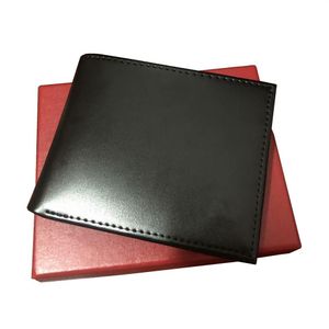 Итальянский мужской кошелек роскошные мужские кожаные дизайнерские кошельки для мужской кошелек с красной коробкой Dust Bag246M
