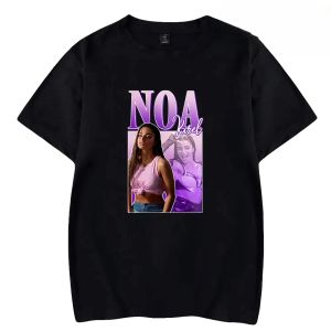 Sångare noa kirel merch t shirt män kvinnor kort ärm hip hop o-hals bomull t-shirt harajuku toppar streetwear y2k kläder