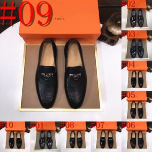 37style High-endSet of Feet Men Peas Shoes Designer Loafers Breathable Comfortable Mens Moccasins Genuine Business Casual Leather