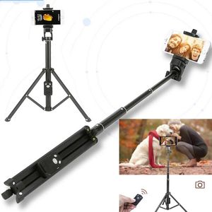 Acessórios Yunteng Bluetooth Obturador Remoto Alça Portátil Selfie Stick Mini Tripé de Mesa