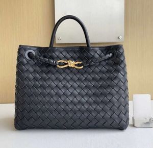 B Aile 8-Line Backle Andiamo Çanta Orijinal Deri Yeni Dokunlu Kadınlar Taşınabilir Tek Omuz Crossbody Resmi Belge Tote Çanta Tasarımcısı Bags666